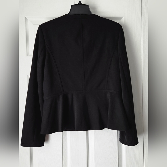 DKNY Women's Pelpum Zip Front Blazer Jacket - Picture 5 of 10